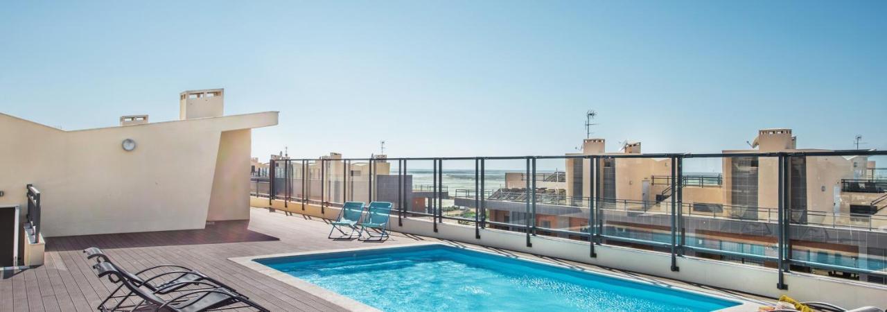 Sunset Home Olhao- Modern 3 Bed Luxury Apartment With Rooftop Pool Exterior photo